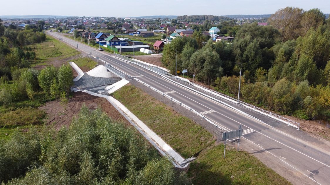 В Бардымском округе отремонтировали пять мостов по нацпроекту