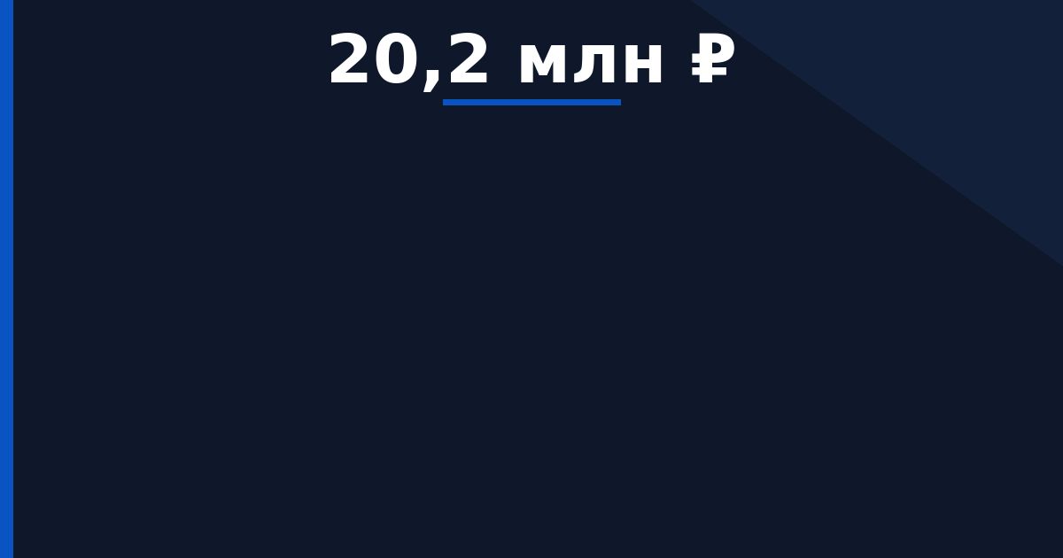 Ремонт остановочных пунктов (остановочных площадок) — начальная цена 20 194 095 ₽