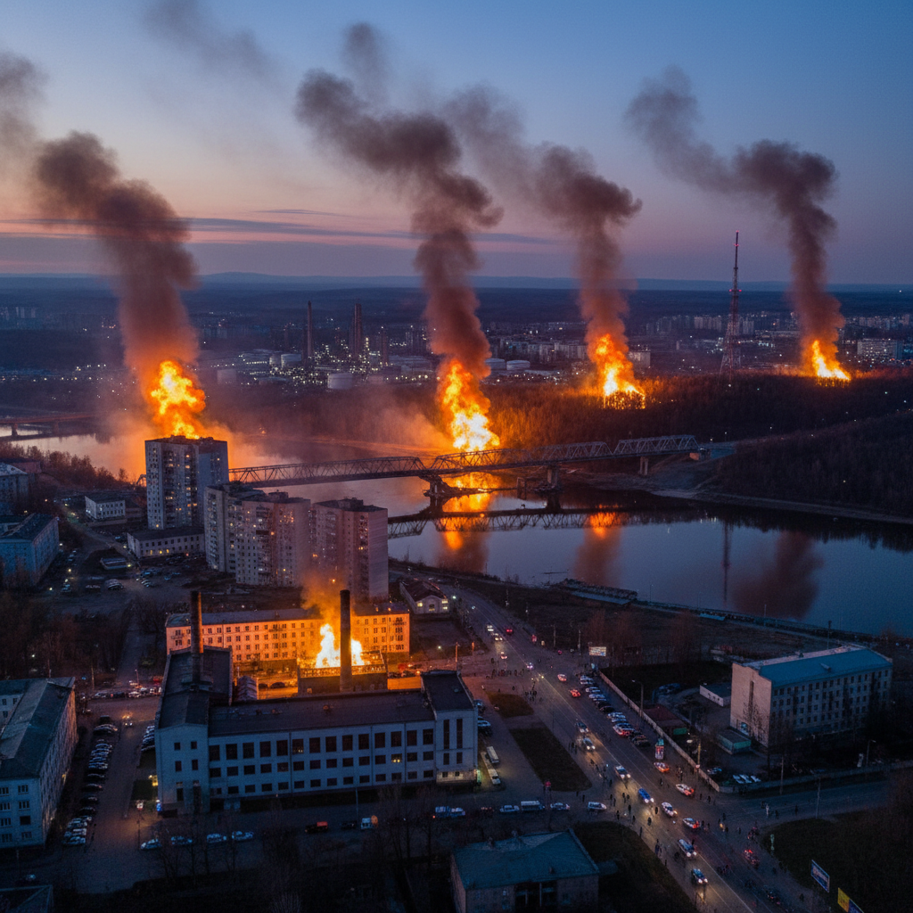 Пять техногенных пожаров ликвидировали в Пермском крае за сутки 5 апреля