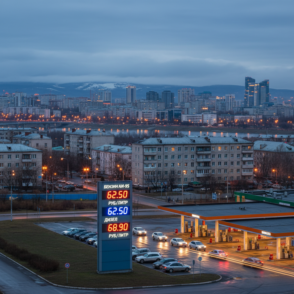 Бензин в Пермском крае подорожал на 10 копеек и стал самым дорогим в Поволжье