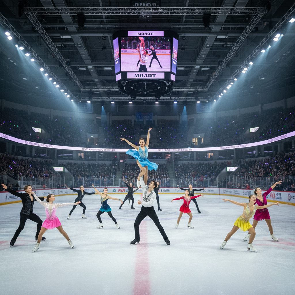 Шоу Этери Тутберидзе в Перми: Максим Траньков и звезды фигурного катания в «Молоте»