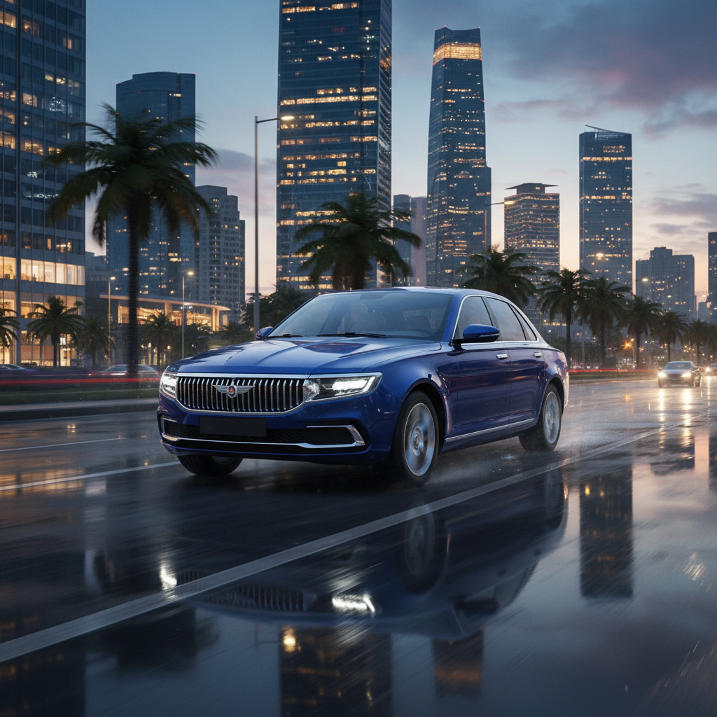 Новая Volga C50: в России представили седан бизнес-класса на базе Geely