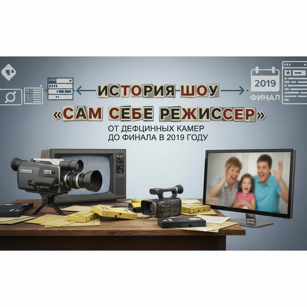 История шоу «Сам себе режиссер»: от дефицитных камер до финала в 2019 году